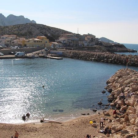 Charmant Cabanon Aux Goudes A Marseille Avec Vue Mer Bagian luar foto